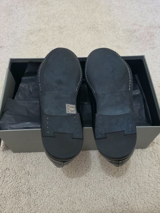 Officine Creative Airto DD Black Leather Penny Loafers NIB Size 42 / US 9